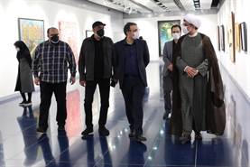 بازدید رییس سازمان فرهنگی هنری شهرداری تهران از نمایشگاه سفیر