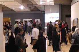 افتتاحیه چهارمین دوره جشنواره ژکال در گالری ملت 