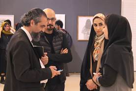 افتتاحیه چهارمین دوره جشنواره ژکال در گالری ملت 